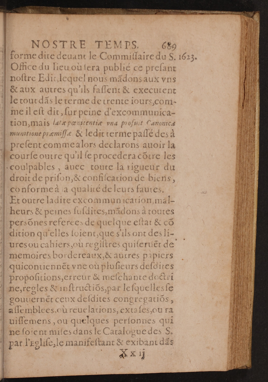 1626 - Joseph Bouillerot - Trésor de l’histoire générale de notre temps - BnF Arsenal