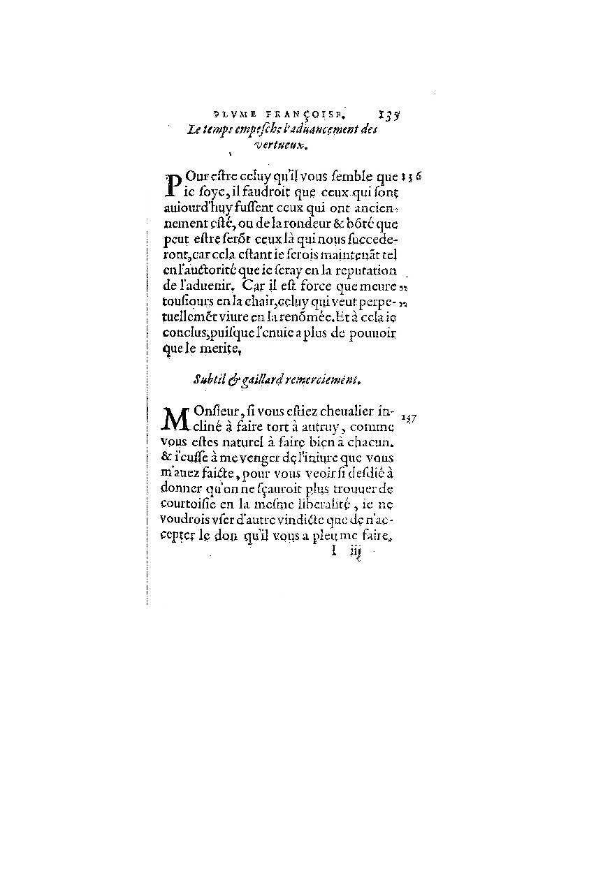 1572 - Nicolas Du Chemin - Finances et Trésor de la plume française - BM Lyon