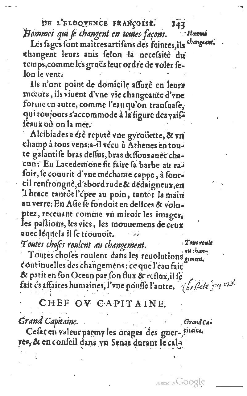 1610 - Louis Coste - Trésor de l’éloquence française (Seconde partie) - BM Lyon