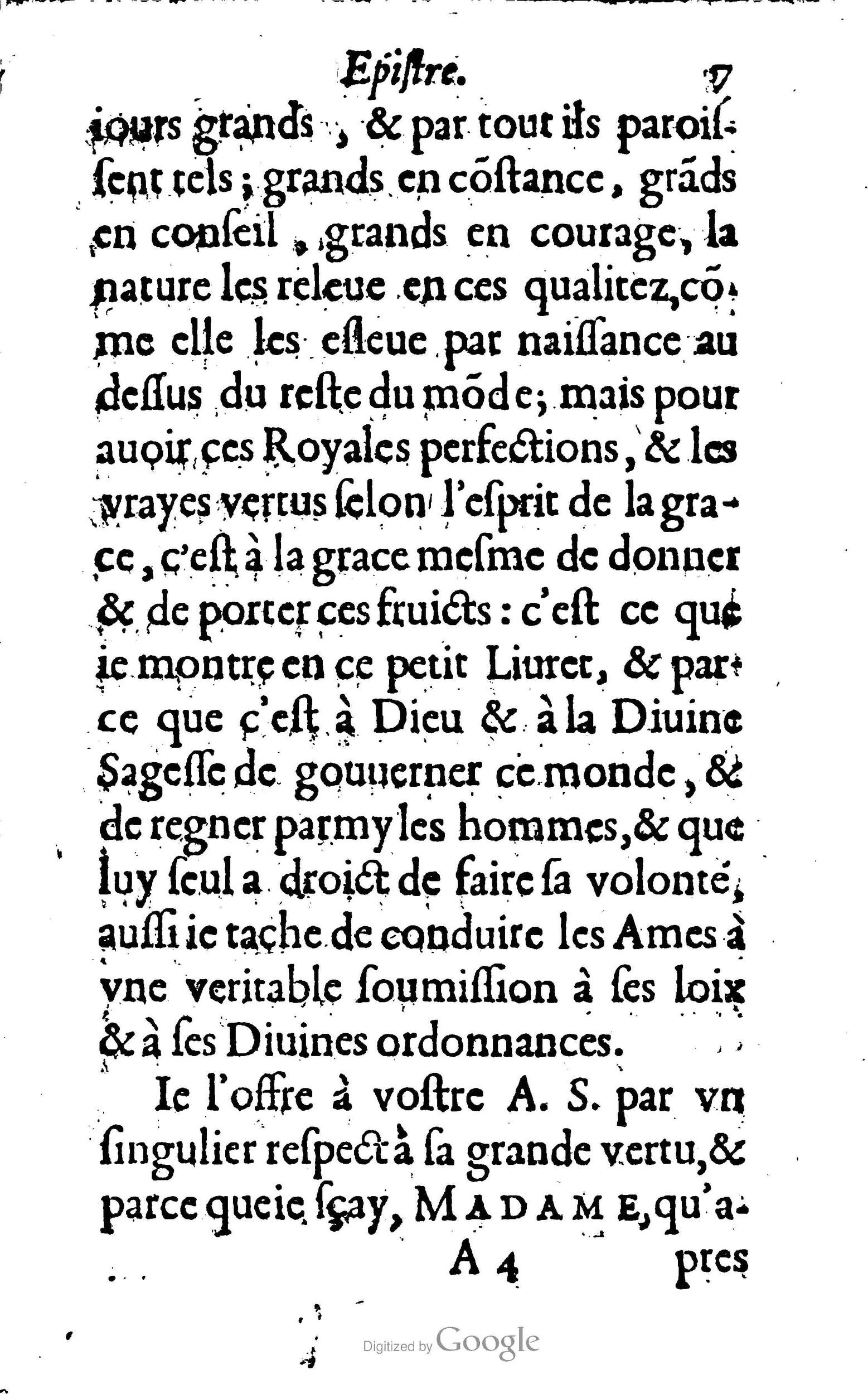 1633 - François Waudré - Trésor spirituel contenant les excellences du christianisme - BM Lyon