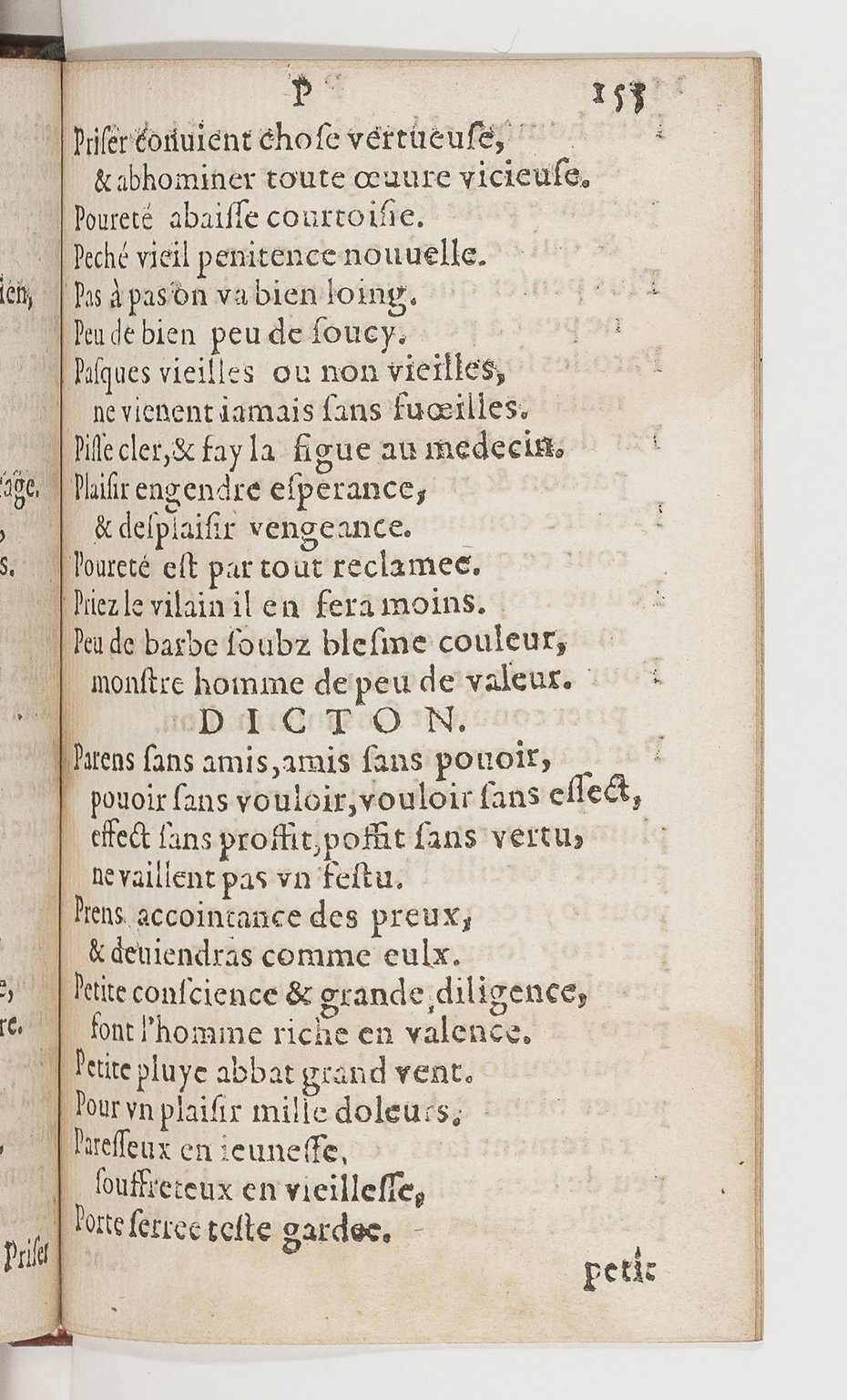 1577 - Jean d’Ogerolles - Trésor de sentences dorées - BnF Arsenal