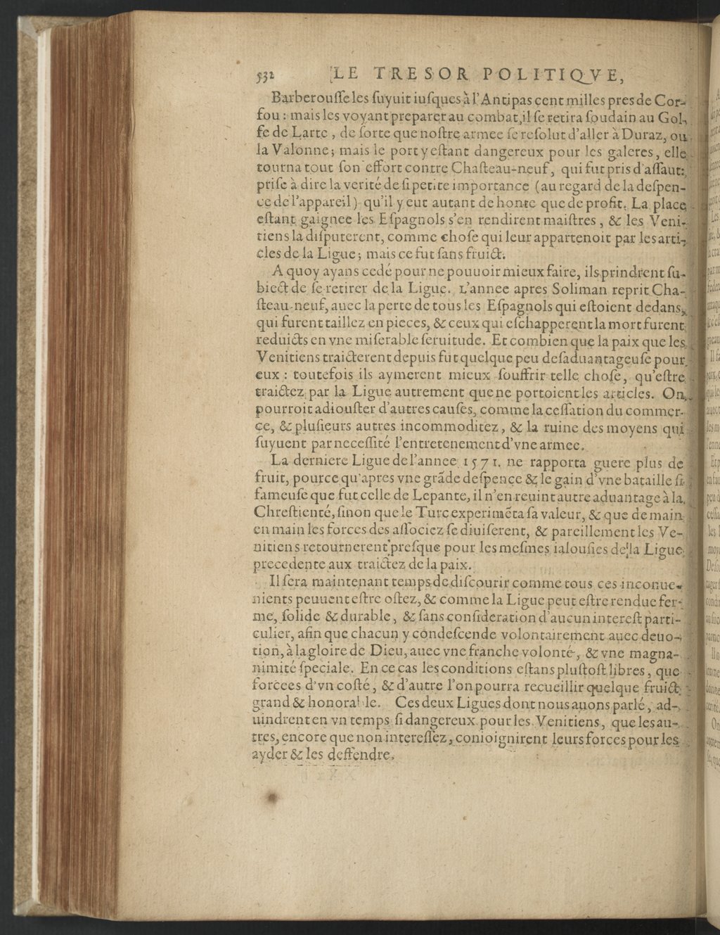 1608 - Nicolas Du Fossé - Trésor politique - BnF Tolbiac