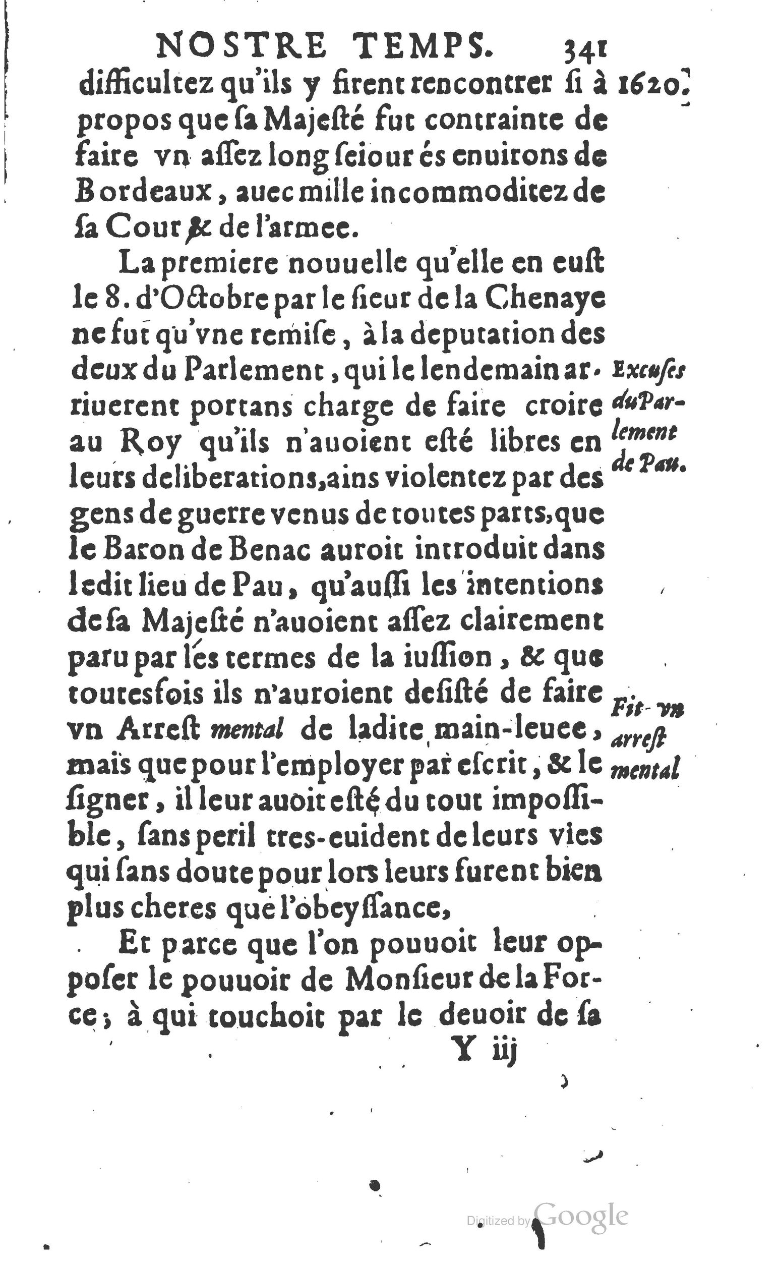1624 - Joseph Bouillerot - Trésor de l’histoire générale de notre temps - BM Lyon