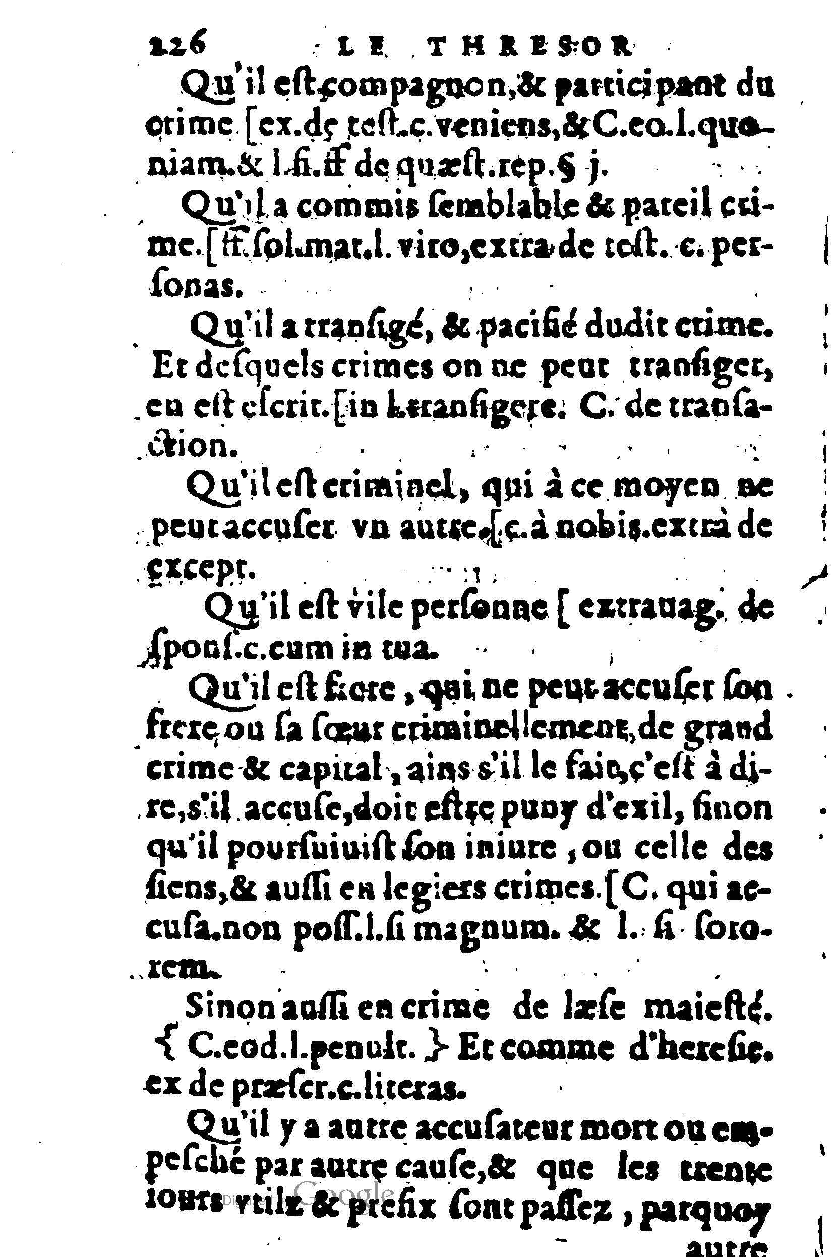 1605 - Pierre Rigaud - Trésor de pratique pour les juges - BM Lyon 1605 - Pierre Rigaud - Trésor de pratique pour les juges - BM Lyon
