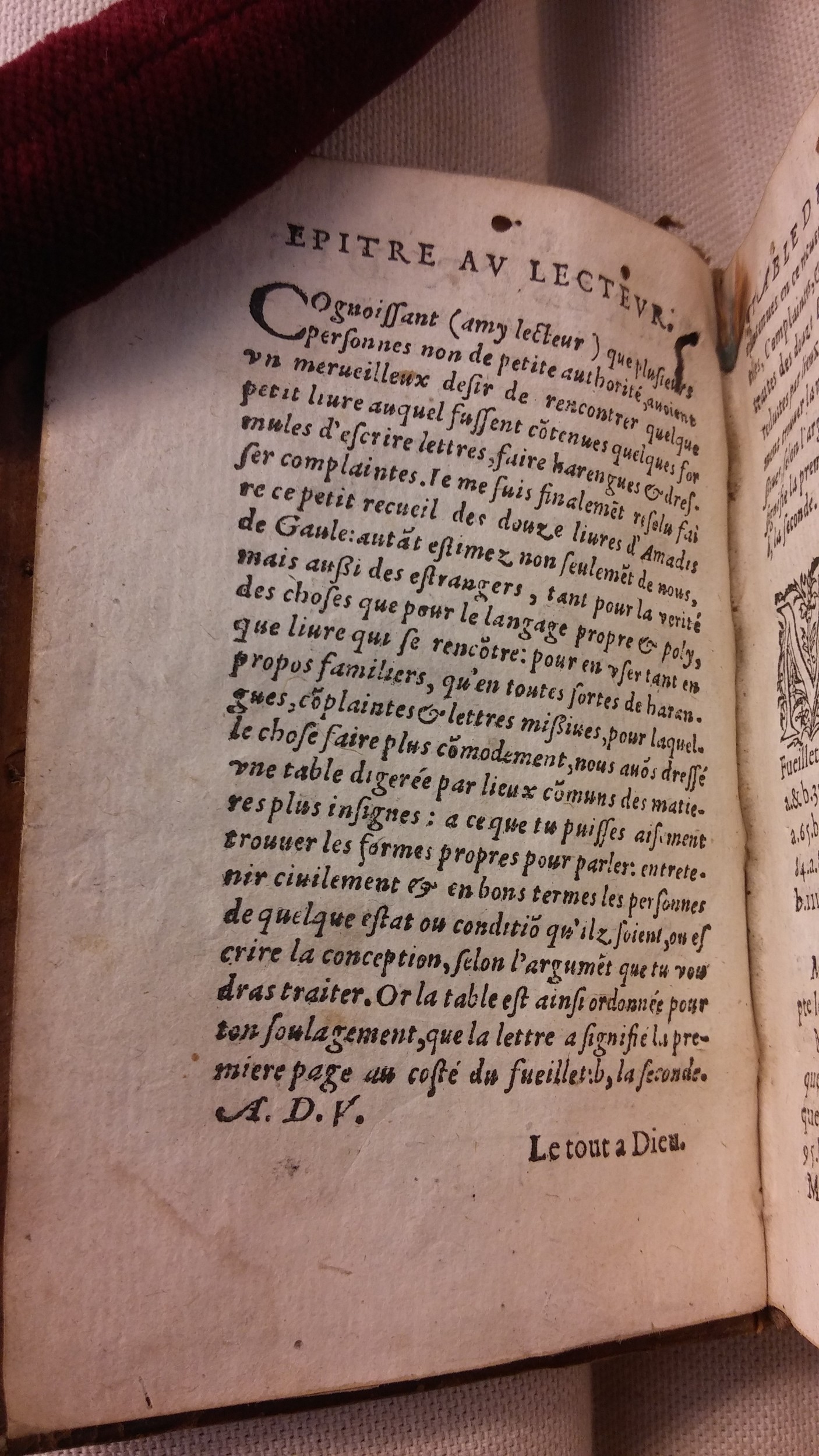 1565 - Jérôme de Marnef et Guillaume Cavellat - Trésor d’Amadis - BIS
