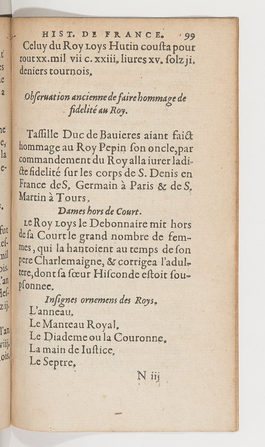 1583 - Galiot Corrozet - Trésor des histoires de France - BnF