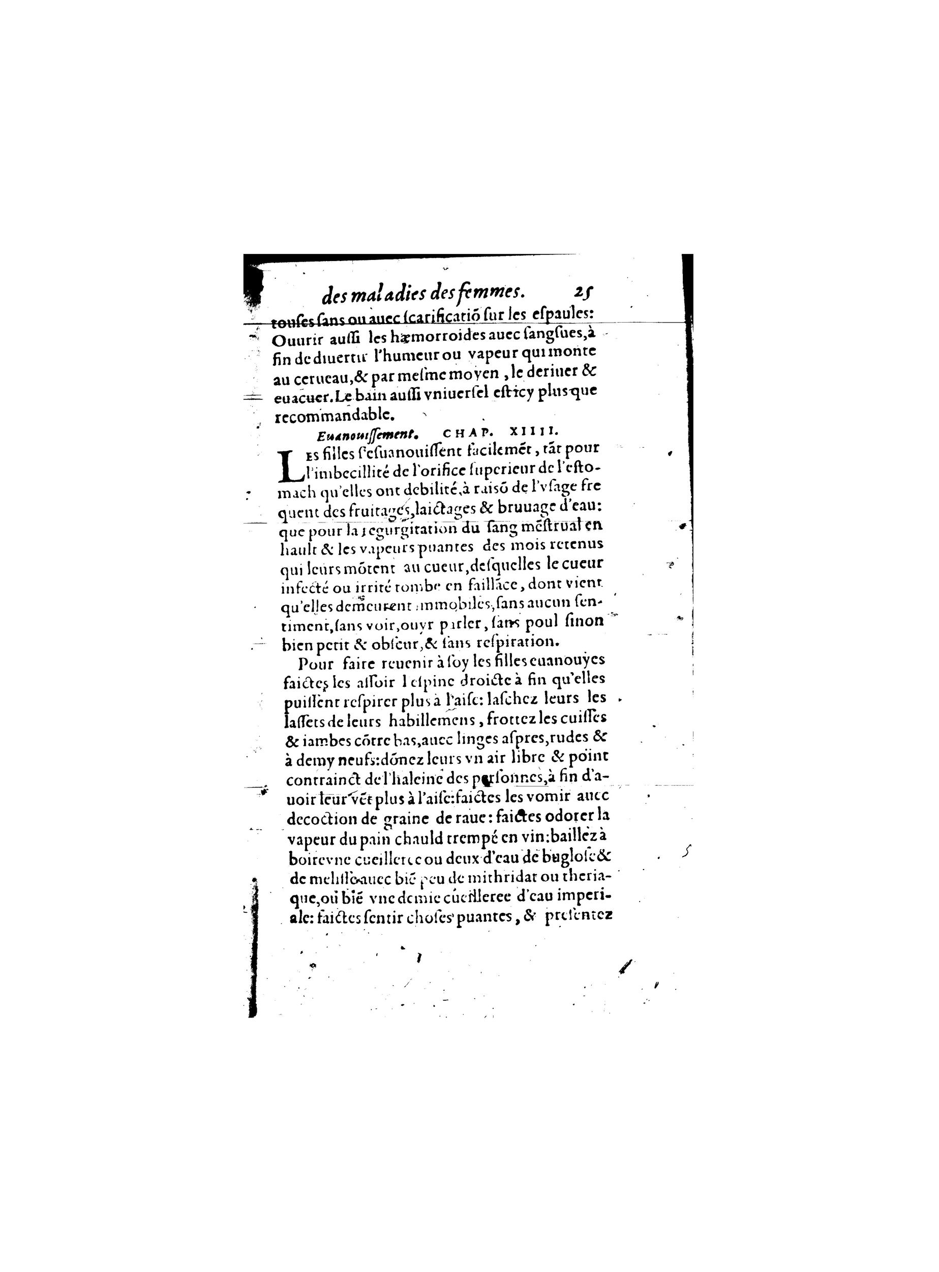 1587 - Jacques du Puis - Trésor des remèdes secrets pour les maladies des femmes - BnF 1587 - Jacques du Puis - Trésor des remèdes secrets pour les maladies des femmes - BnF