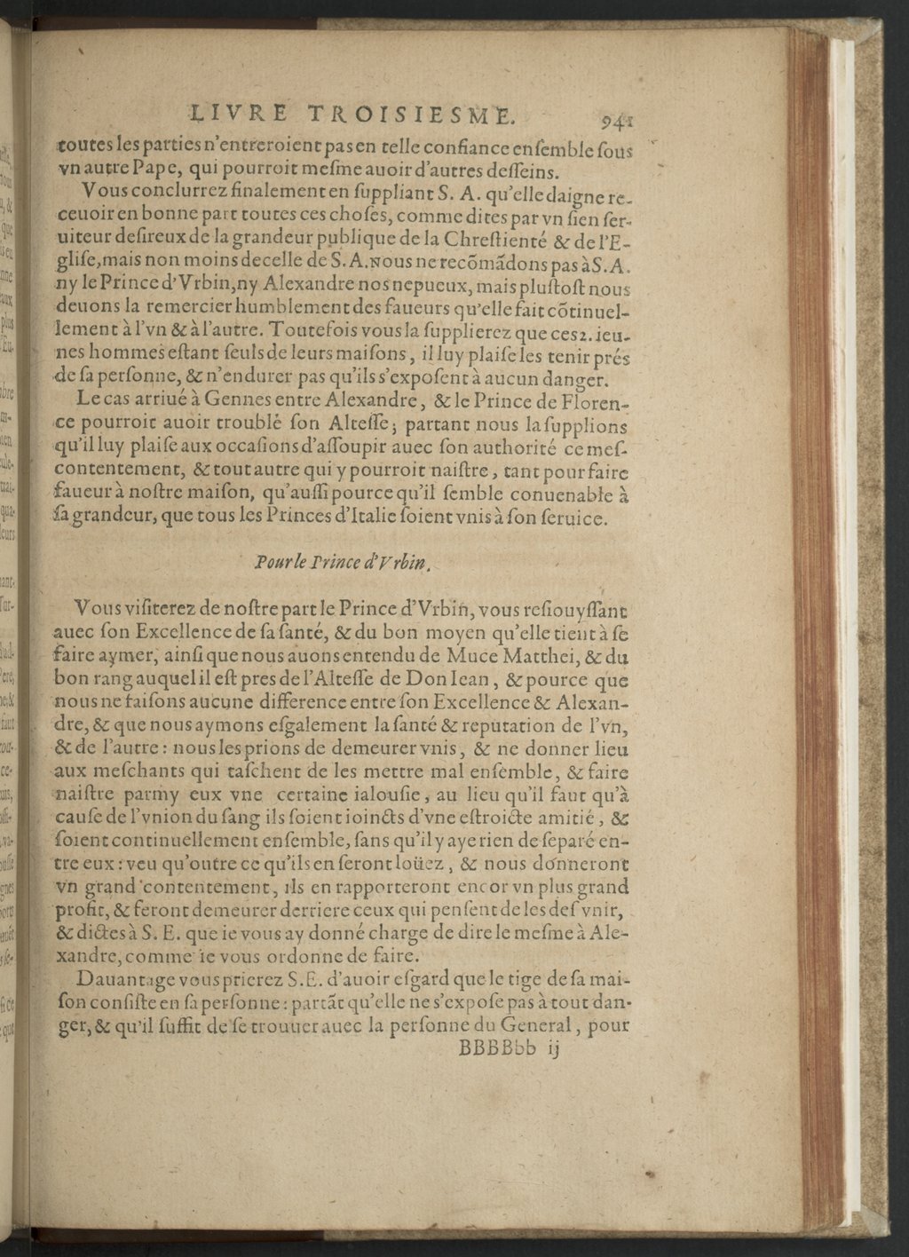 1608 - Nicolas Du Fossé - Trésor politique - BnF Tolbiac