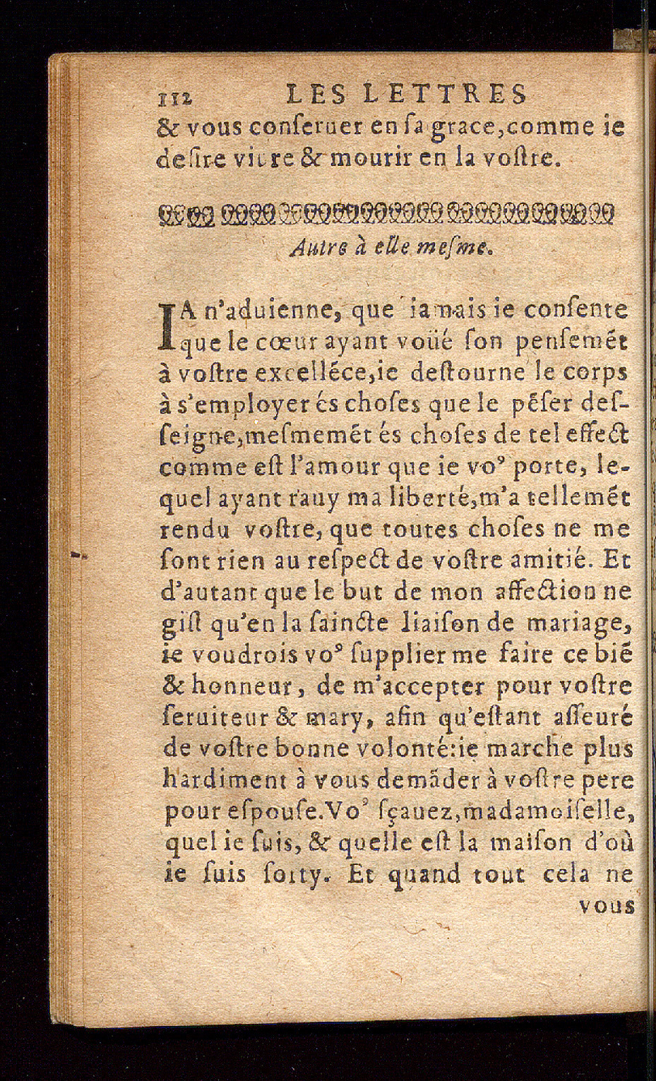 1614 - Barthélemy Vincent - Élite et Trésor des lettres missives - Bâle
