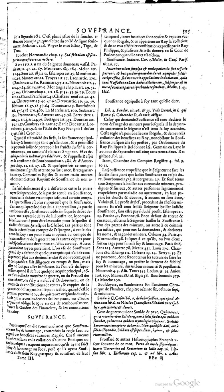 1629 - Veuve Nicolas Buon - Trésor du droit français (21754 T. 3) - BM Lyon