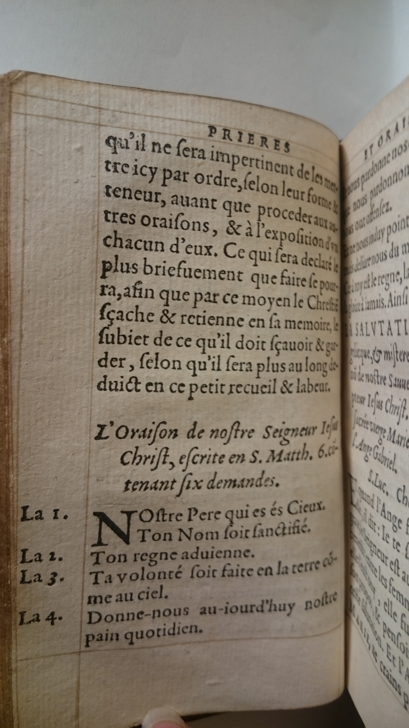 1585 - Guillaume Auvray - Trésor des prières, oraisons et instructions chrétiennes - BnF