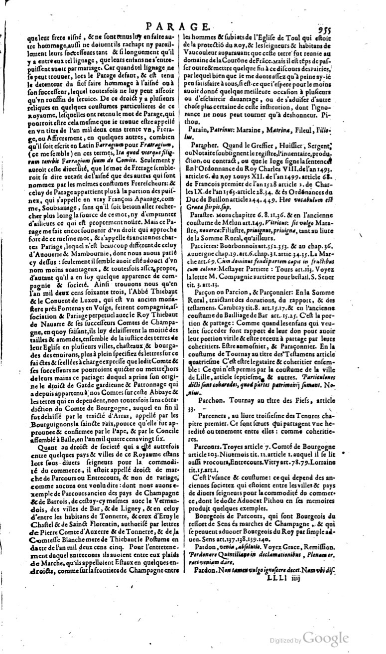 1629 - Veuve Nicolas Buon - Trésor du droit français (29620 T. 2) - BM Lyon
