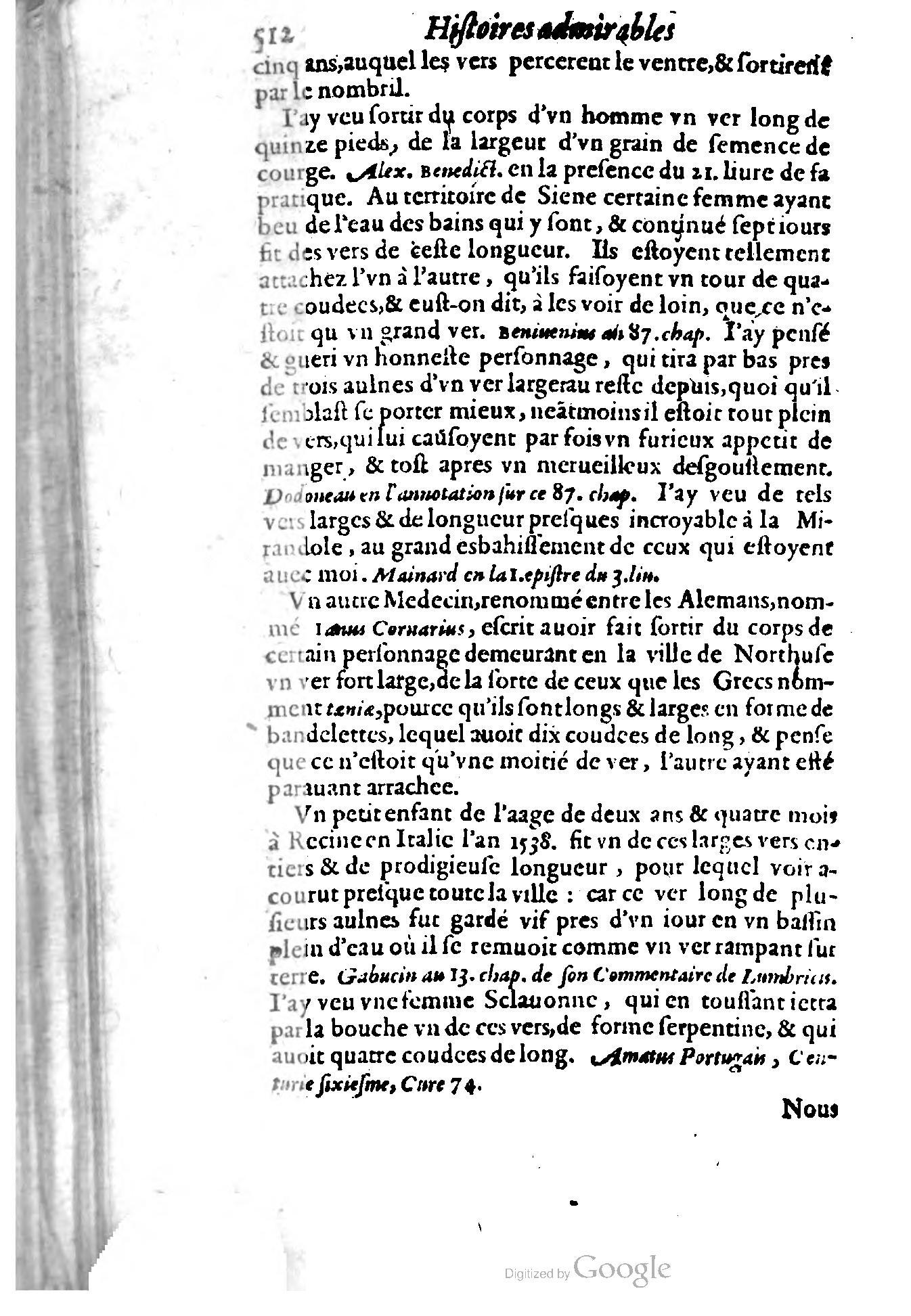 1620 - Samuel Crespin - Trésor d’histoires admirables et mémorables - BCU Lausanne
