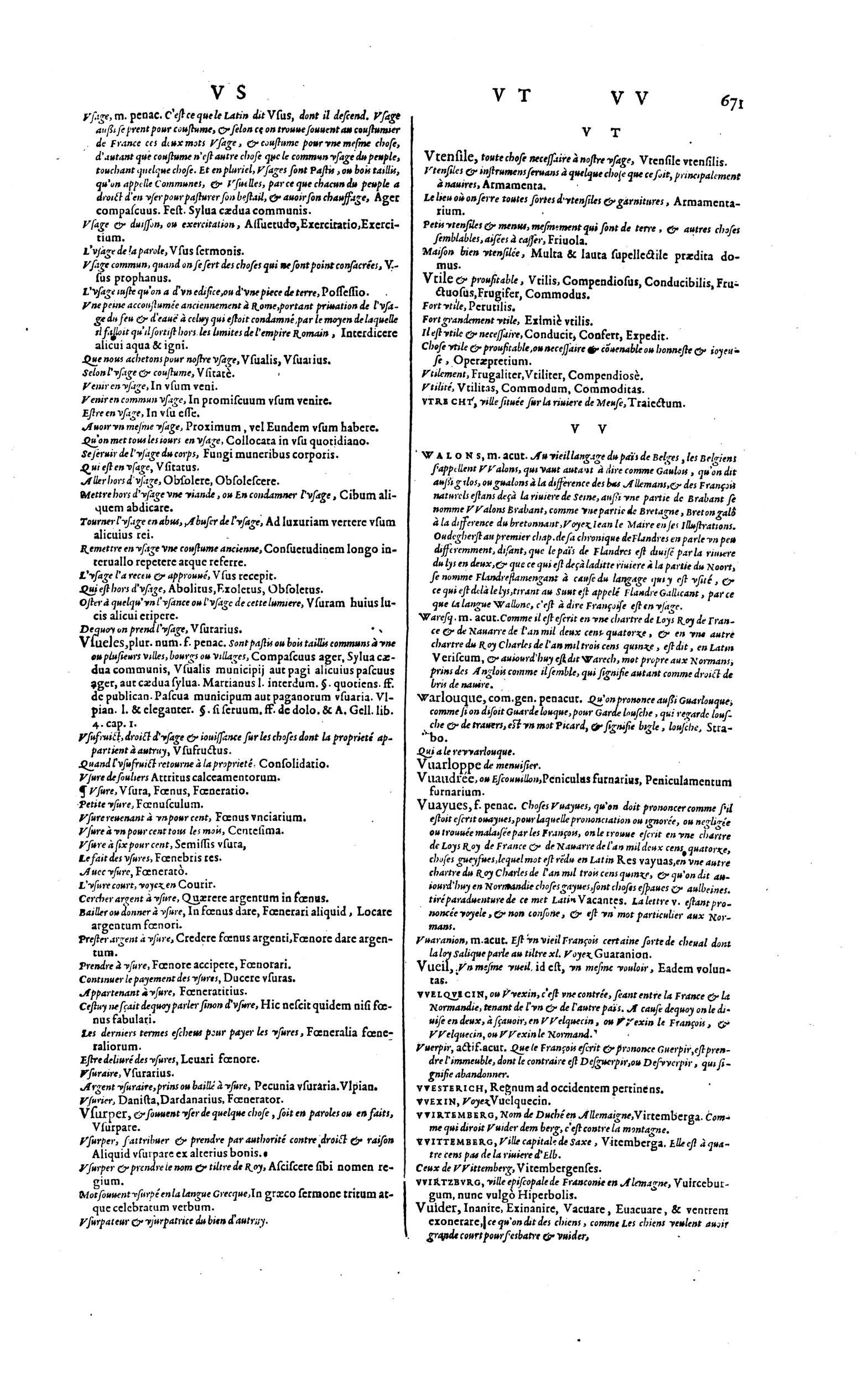1606 - David Douceur - Trésor de la langue française - BM Lyon 1606 - David Douceur - Trésor de la langue française - BM Lyon