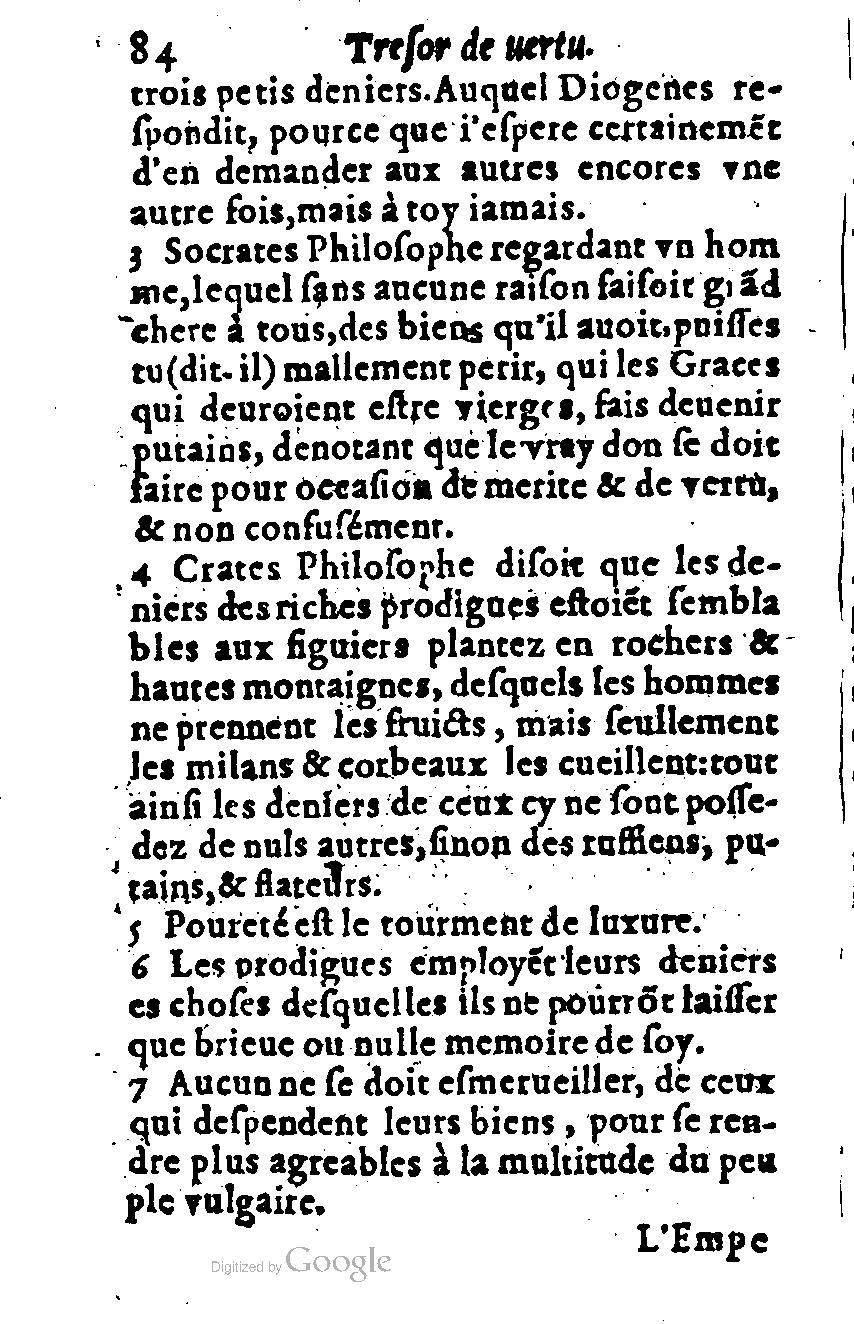1576 - Benoît Rigaud - Trésor de vertu - British Library
