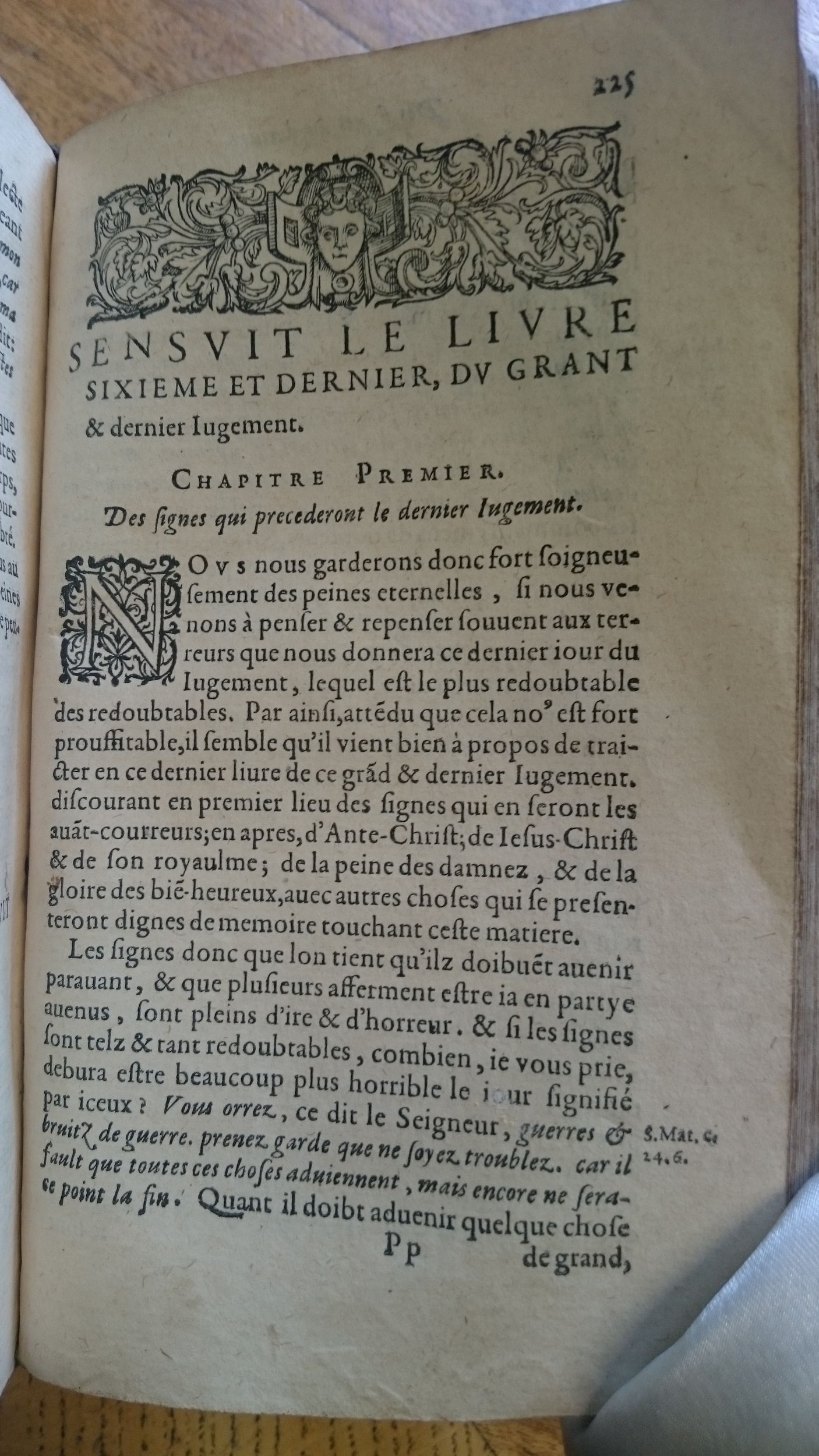 1585 - Jean Bogard - Trésor des faits et dits mémorables des hommes saints et illustres - Douai Quincy