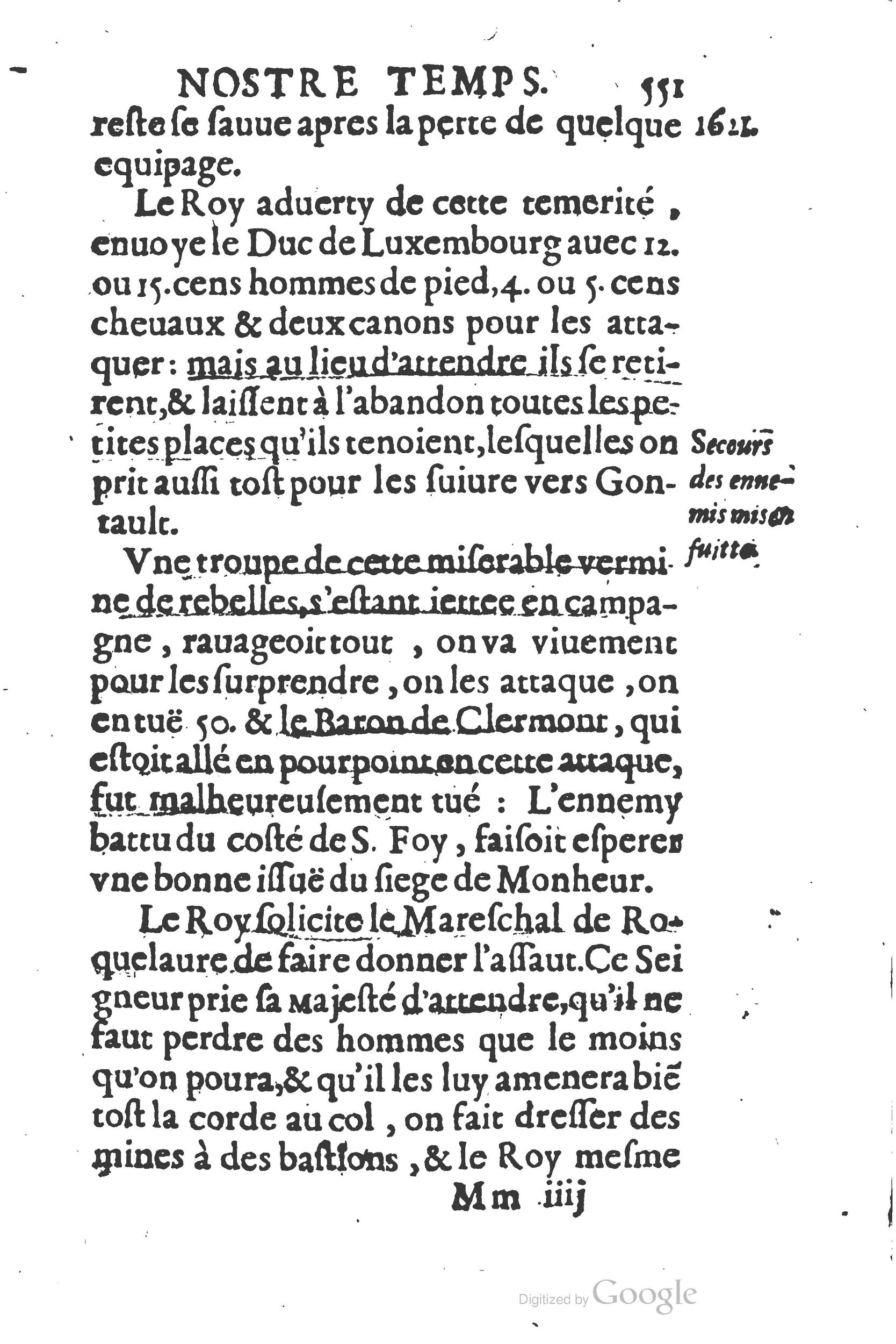 1626 - Joseph Bouillerot - Trésor de l’histoire générale de notre temps - BSB Munich