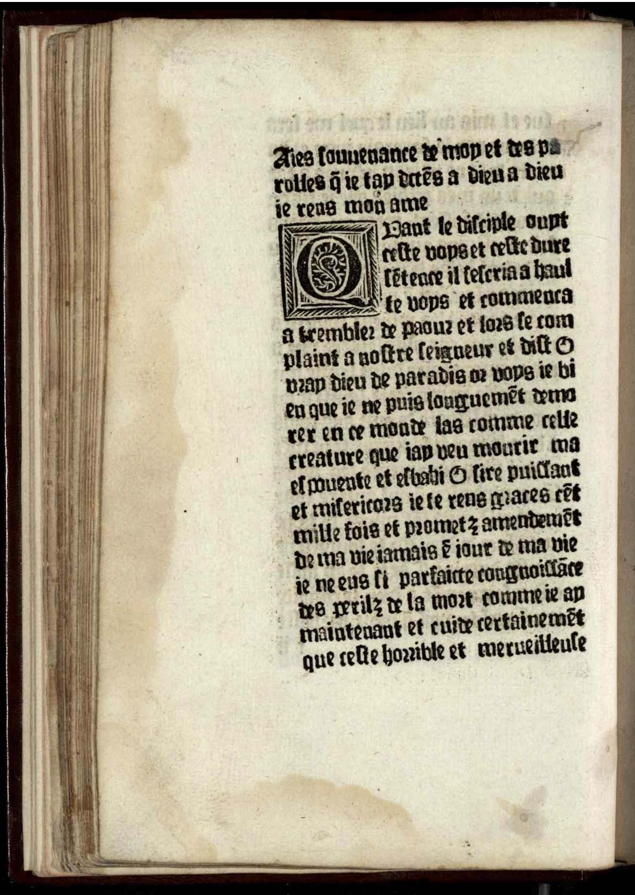 1477c. - Guillaume Le Roy - Trésor de sapience - Médiathèques Carcassonne Agglo