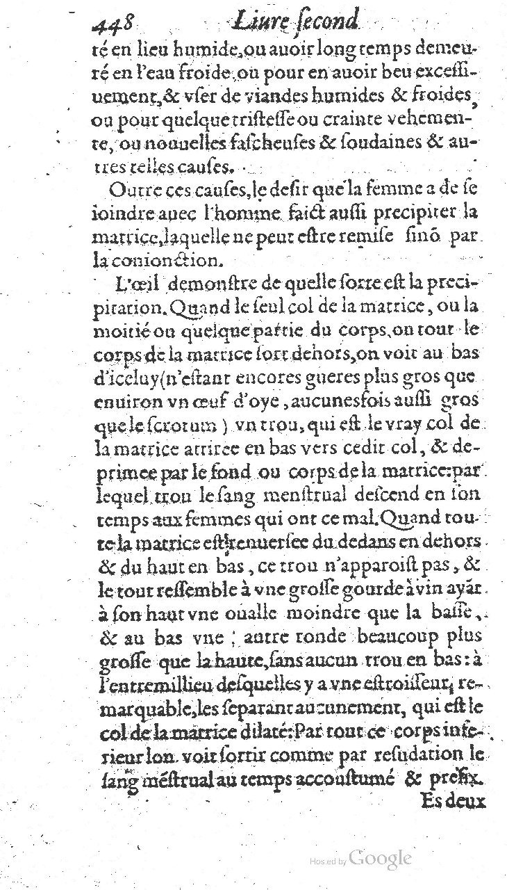 1585 - Jacques du Puis - Trésor des remèdes secrets pour les maladies des femmes - BnF
