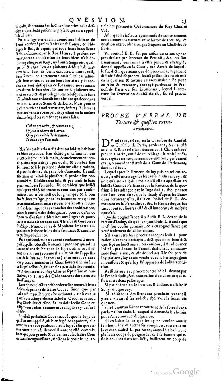 1629 - Veuve Nicolas Buon - Trésor du droit français (21754 T. 3) - BM Lyon 1629 - Veuve Nicolas Buon - Trésor du droit français (21754 T. 3) - BM Lyon