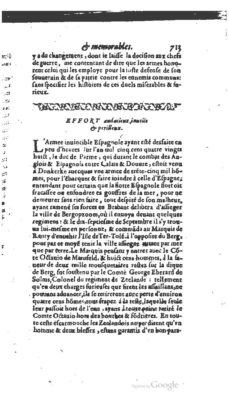 1610 - Paul Marceau - Trésor d’histoires admirables et mémorables - BSB Munich 1610 - Paul Marceau - Trésor d’histoires admirables et mémorables - BSB Munich