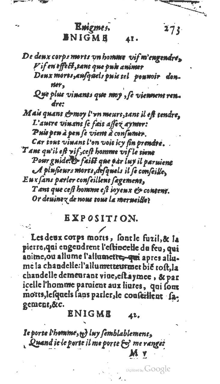 1611 - Jean Osmont - Trésor des récréations - BSB Munich