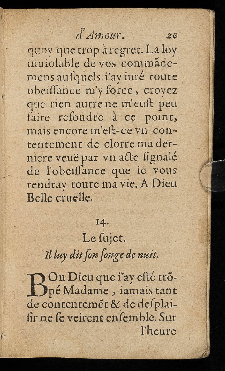 1597 - Thibaud Ancelin - Trésor d’amour - Stuttgart