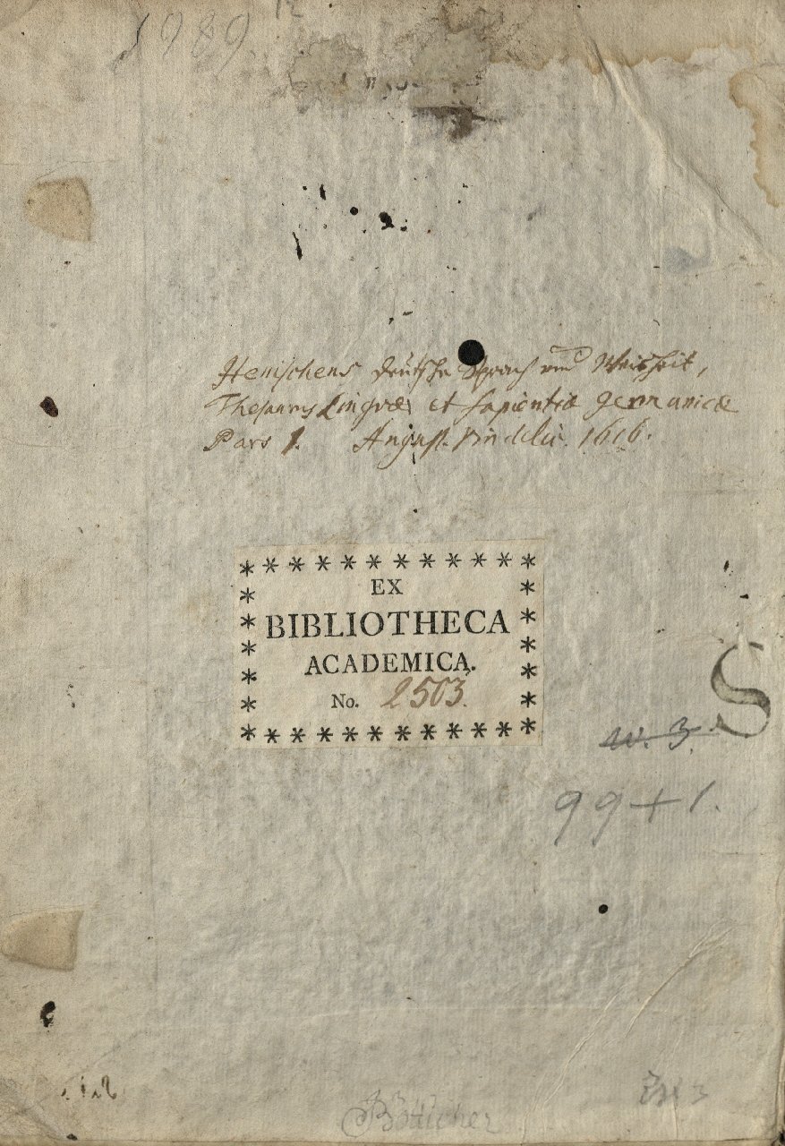 1573 - Christophe Plantin - Trésor du langage bas-allemand - Greifswald 1573 - Christophe Plantin - Trésor du langage bas-allemand - Greifswald