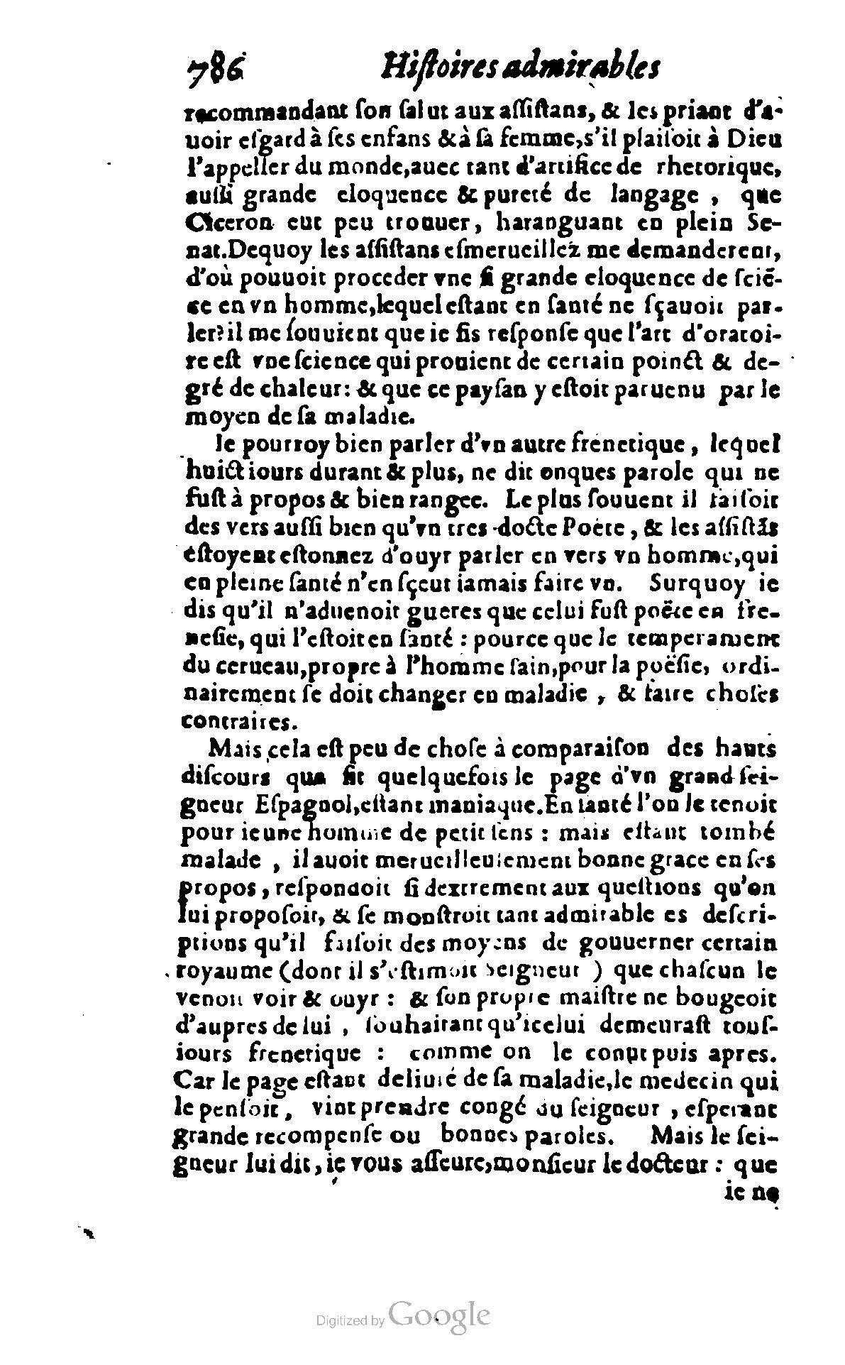 1620 - Samuel Crespin - Trésor d’histoires admirables et mémorables - BCU Lausanne