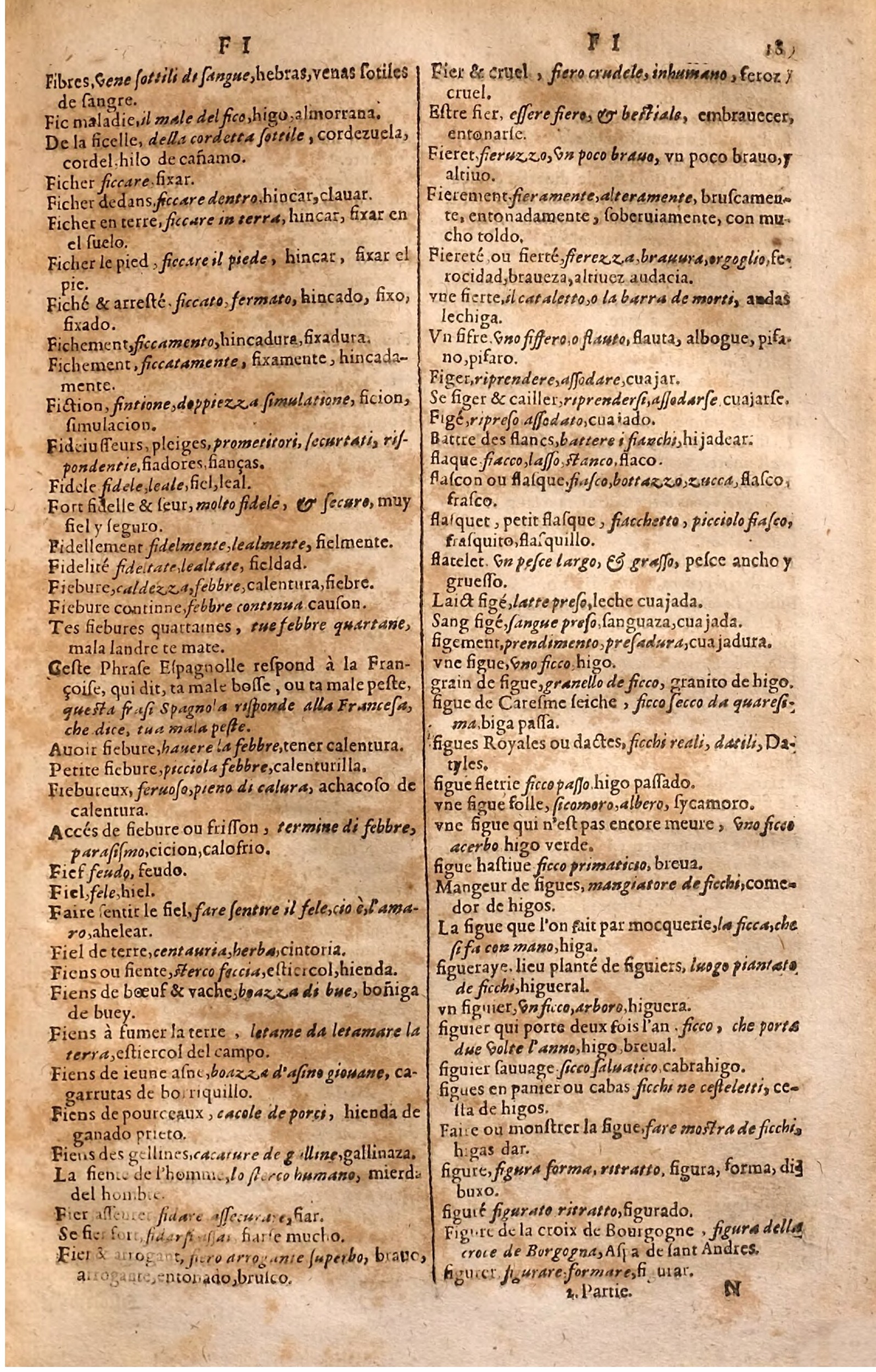 1627 - Jacques Crespin - Trésor des trois langues (Seconde partie) - Regensburg
