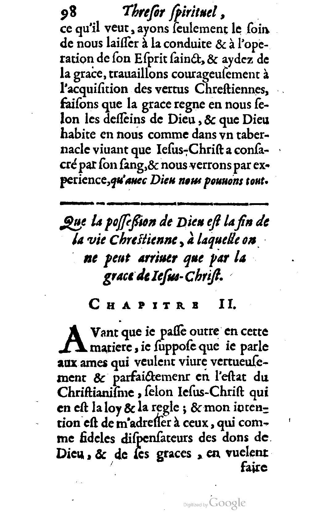 1646 - Antoine Cellier et Pierre Compagnon - Trésor spirituel contenant les obligations - BM Lyon