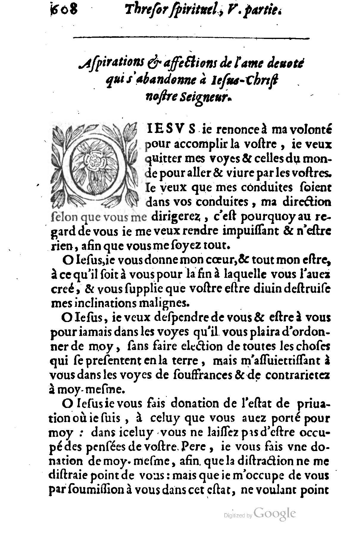 1635 - Sébastien Huré - Trésor spirituel contenant les obligations - BM Lyon