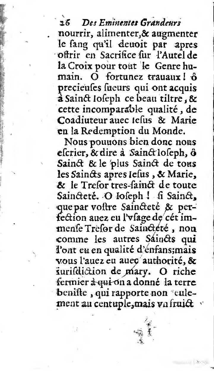 1646 - Jean Piot - Trésor inestimable de Saint-Joseph - BNC Rome