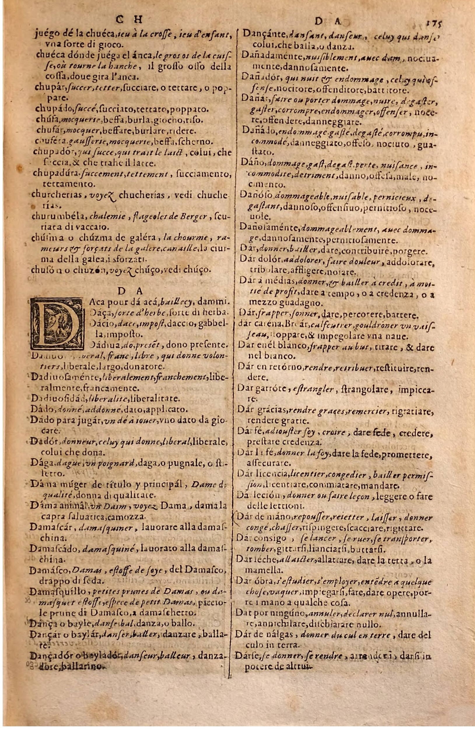 1627 - Jacques Crespin - Trésor des trois langues - Regensburg