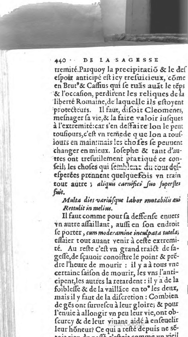 1606 - François Lefebvre - Trésor de la sagesse - BCU Lausanne 1606 - François Lefebvre - Trésor de la sagesse - BCU Lausanne