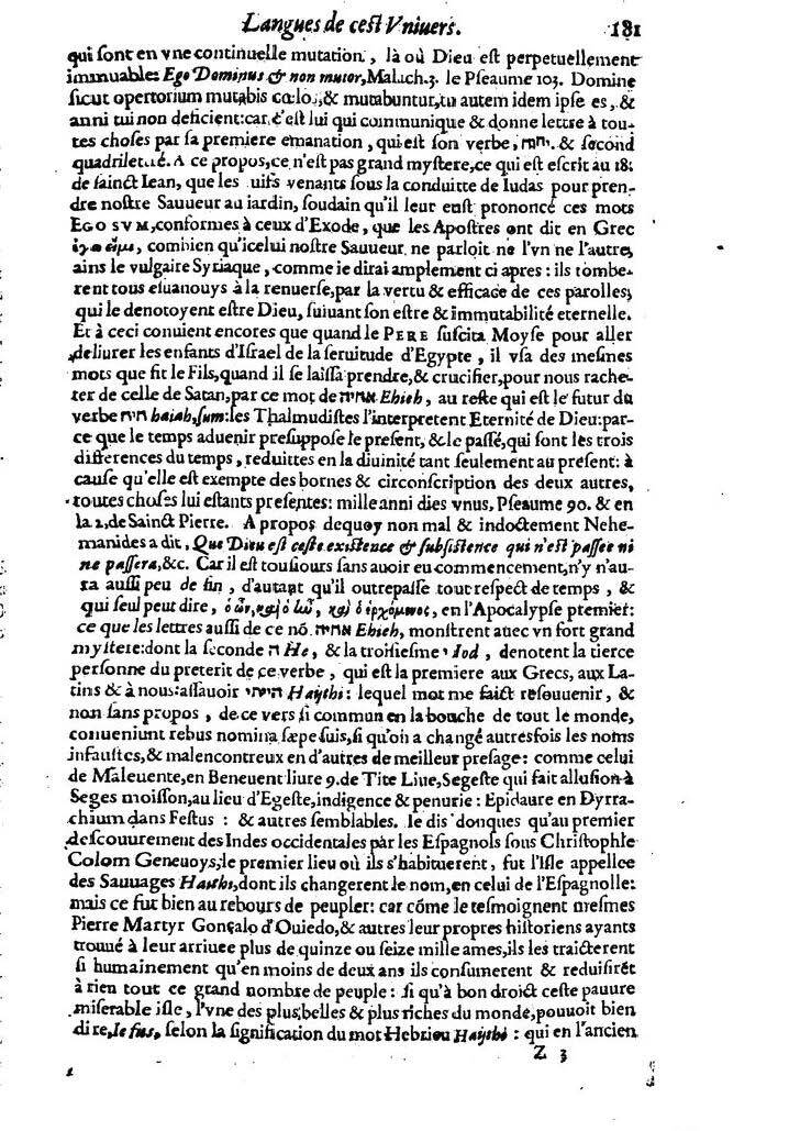 1613 - Matthieu Berjon - Trésor de l’histoire des langues de cet univers - BM Lyon