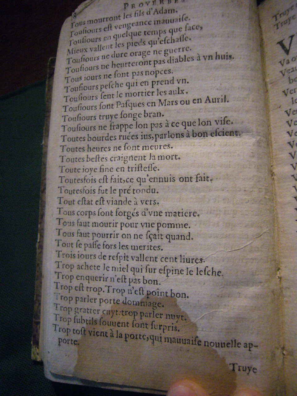 1617 - François Lefebvre - Trésor de sentences dorées et argentées - BnF Tolbiac