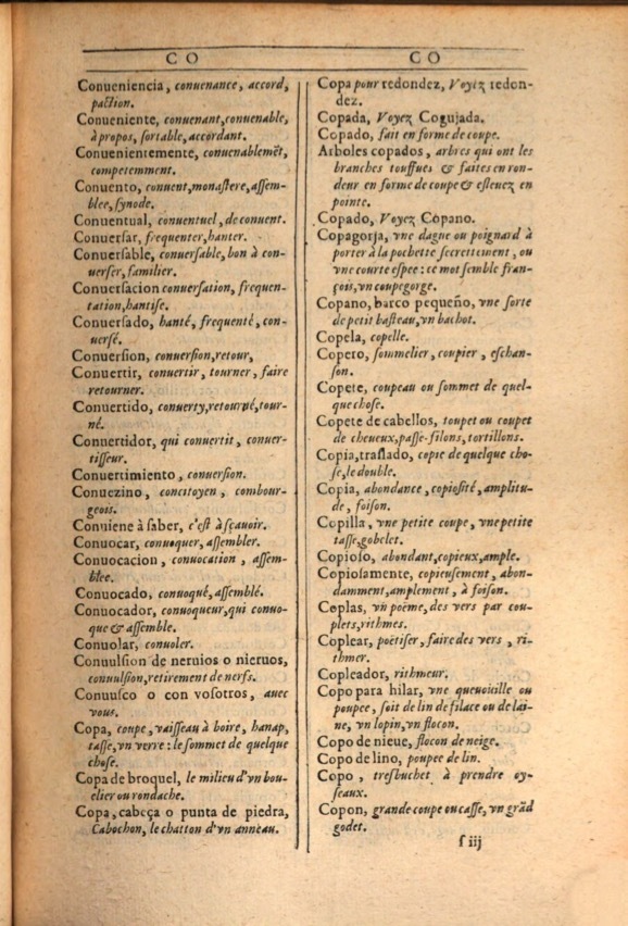 1607 - Marc Orry - Trésor des deux langues espagnole et française (Première et Seconde parties) - ÖNB Wien