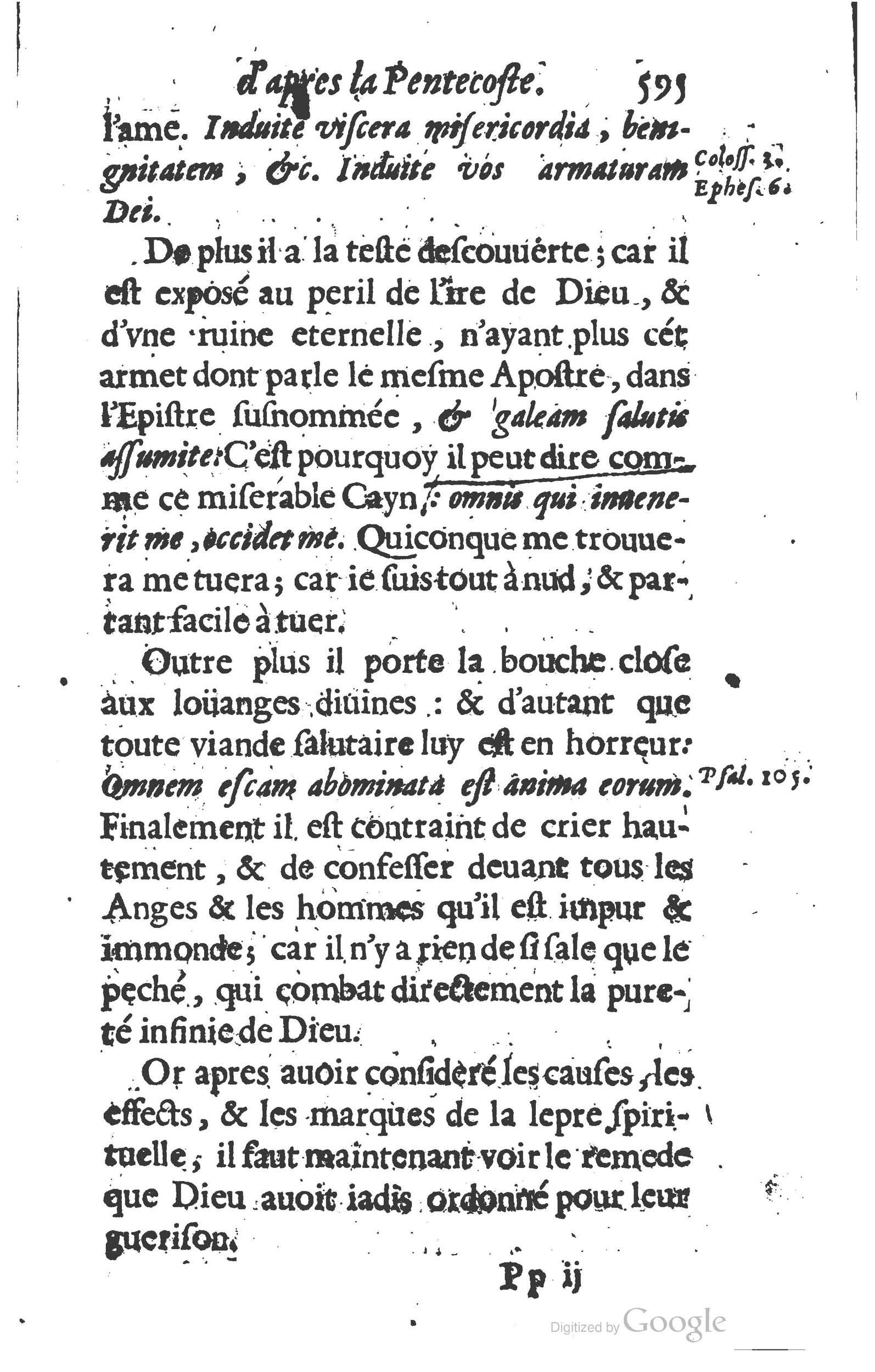 1629 - Manassés de Préaulx - Sermons ou Trésors de la piété chrétienne - BM Lyon