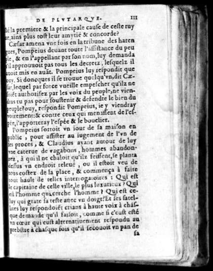 1574 - Benoît Rigaud - Trésor des vies de Plutarque - Avignon