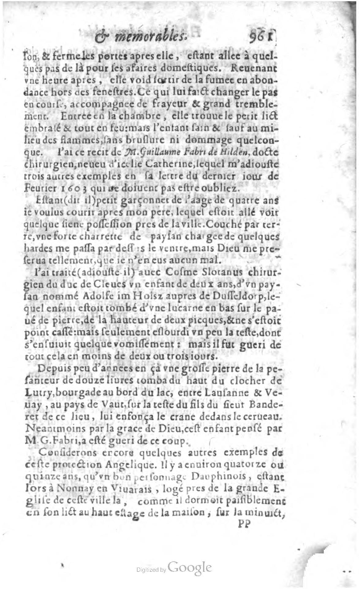 1620 - Samuel Crespin - Trésor d’histoires admirables et mémorables - BCU Lausanne