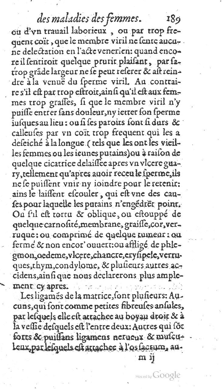1585 - Jacques du Puis - Trésor des remèdes secrets pour les maladies des femmes - BnF