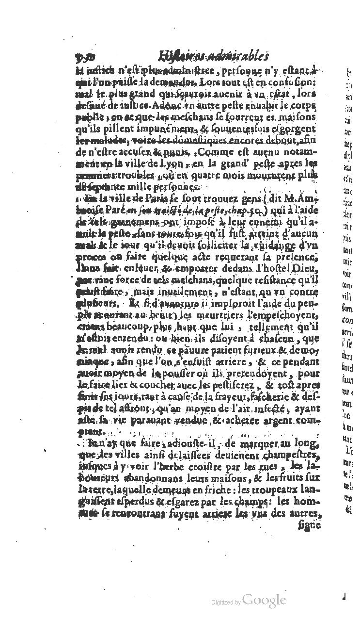 1610 - Paul Marceau - Trésor d’histoires admirables et mémorables - BSB Munich 1610 - Paul Marceau - Trésor d’histoires admirables et mémorables - BSB Munich