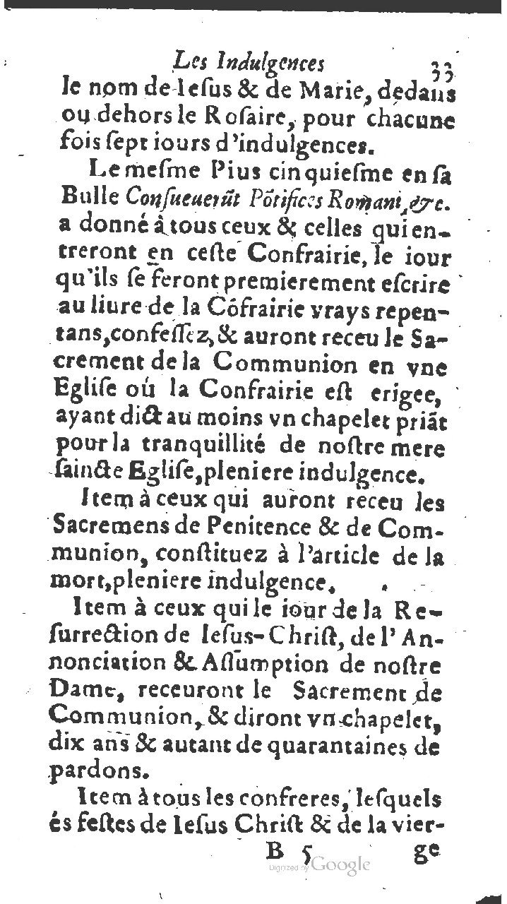 1615 - Jean Bogart - Trésor des indulgences du saint Rosaire - UGent