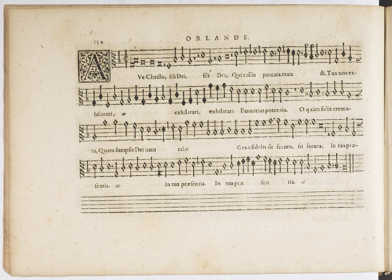 1594 - Paul Marceau - Trésor de musique d&#039;Orlande de Lassus, Superius, Bassus, Tenor, Quinta pars - BnF