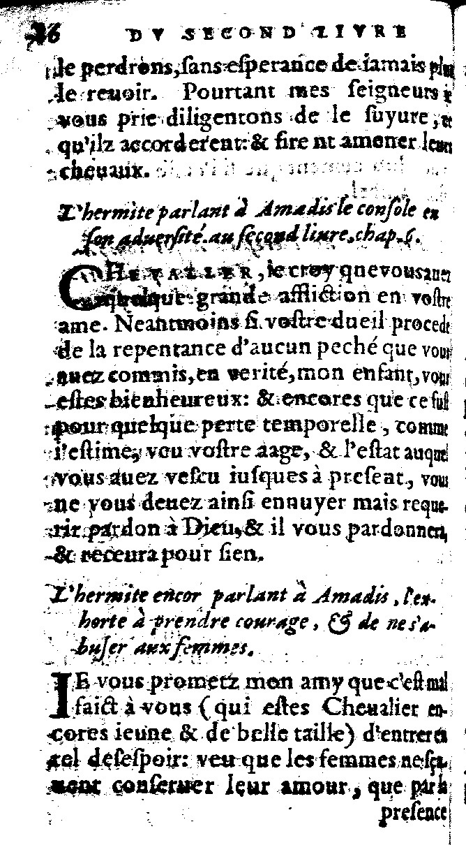 1562 - Jean d’Ogerolles et Gabriel Cotier - Trésor des Amadis - Lucerne