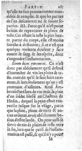 1612 - Thomas Portau - Trésor de chirurgie - BIU Santé