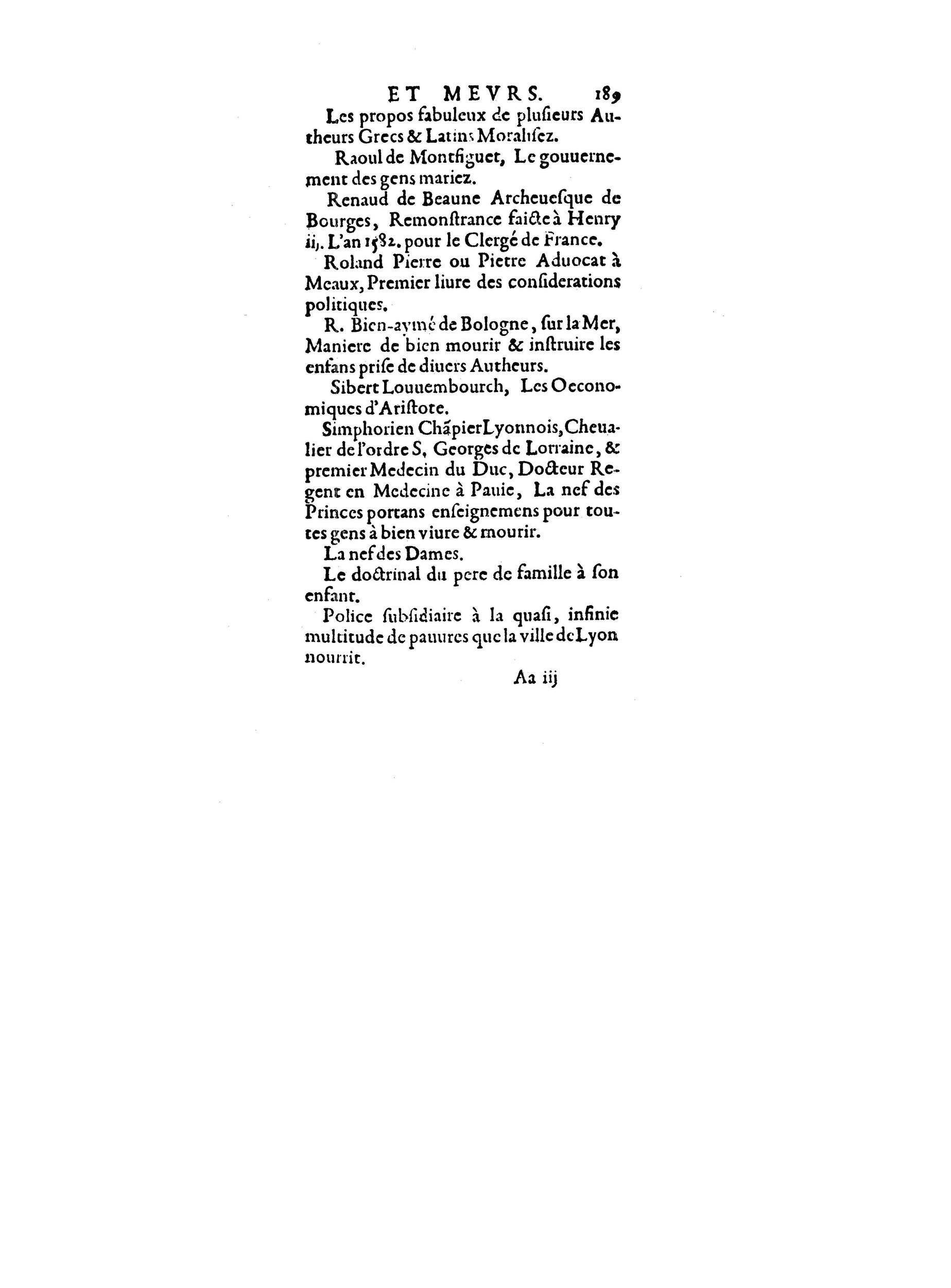 1598 - François Jacquin - La Guide des arts et sciences - BnF