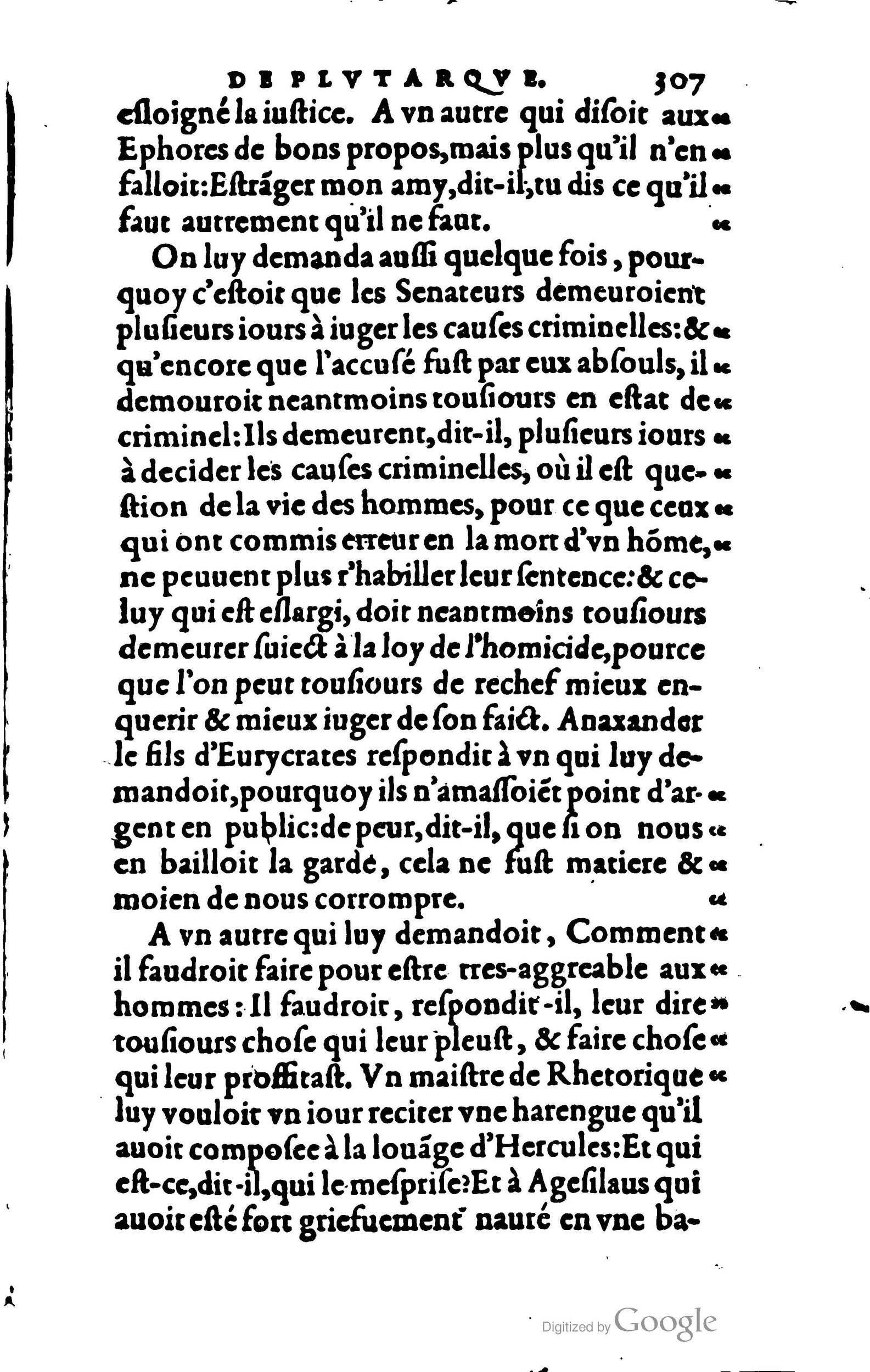 1578 - Jean Poupy - Trésor des morales de Plutarque - BSB Munich