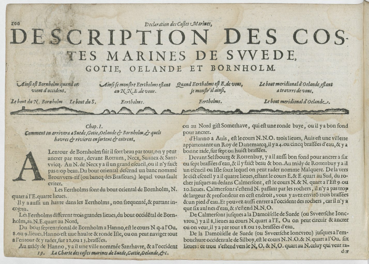 1601 - Bonaventure d’Aseville - Trésorerie ou cabinet de route marinesque - BnF